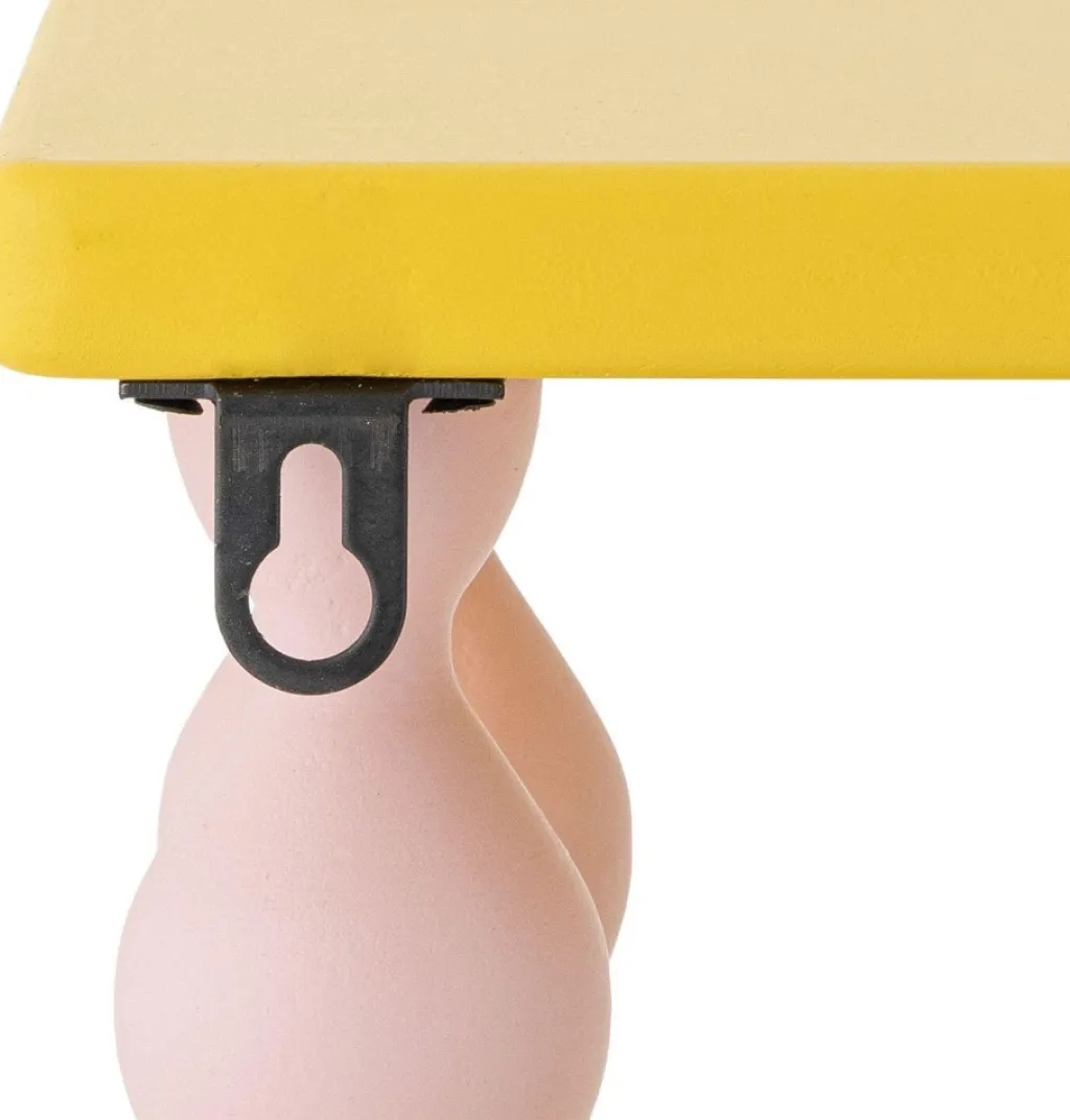 Børn Bloomingville mini Møbler Til Børneværelset|Børnemøbler > Bibiola Hylde 60 cm, Gul