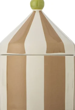 Outlet Bloomingville mini Cimmi Krukke m. Låg H25 cm, Natur