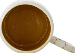 Hot Cloudy Kop m. Hank 22,5 cl, Natur/Orange Børn Børneglas Og Kopper|Børneglas Og Kopper