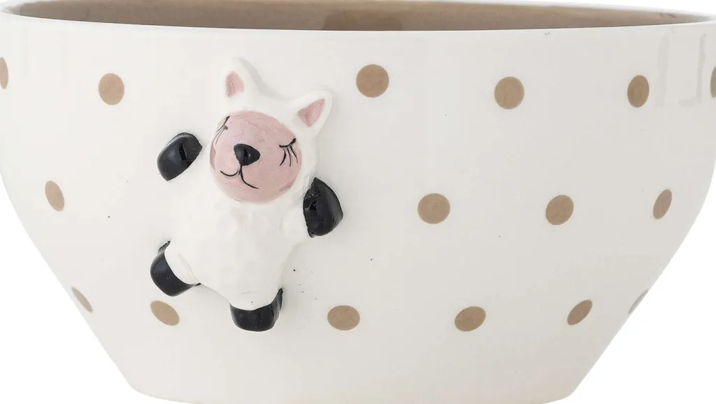 Discount Dolly Skål Ø14 cm, Brun Børn Børneskåle