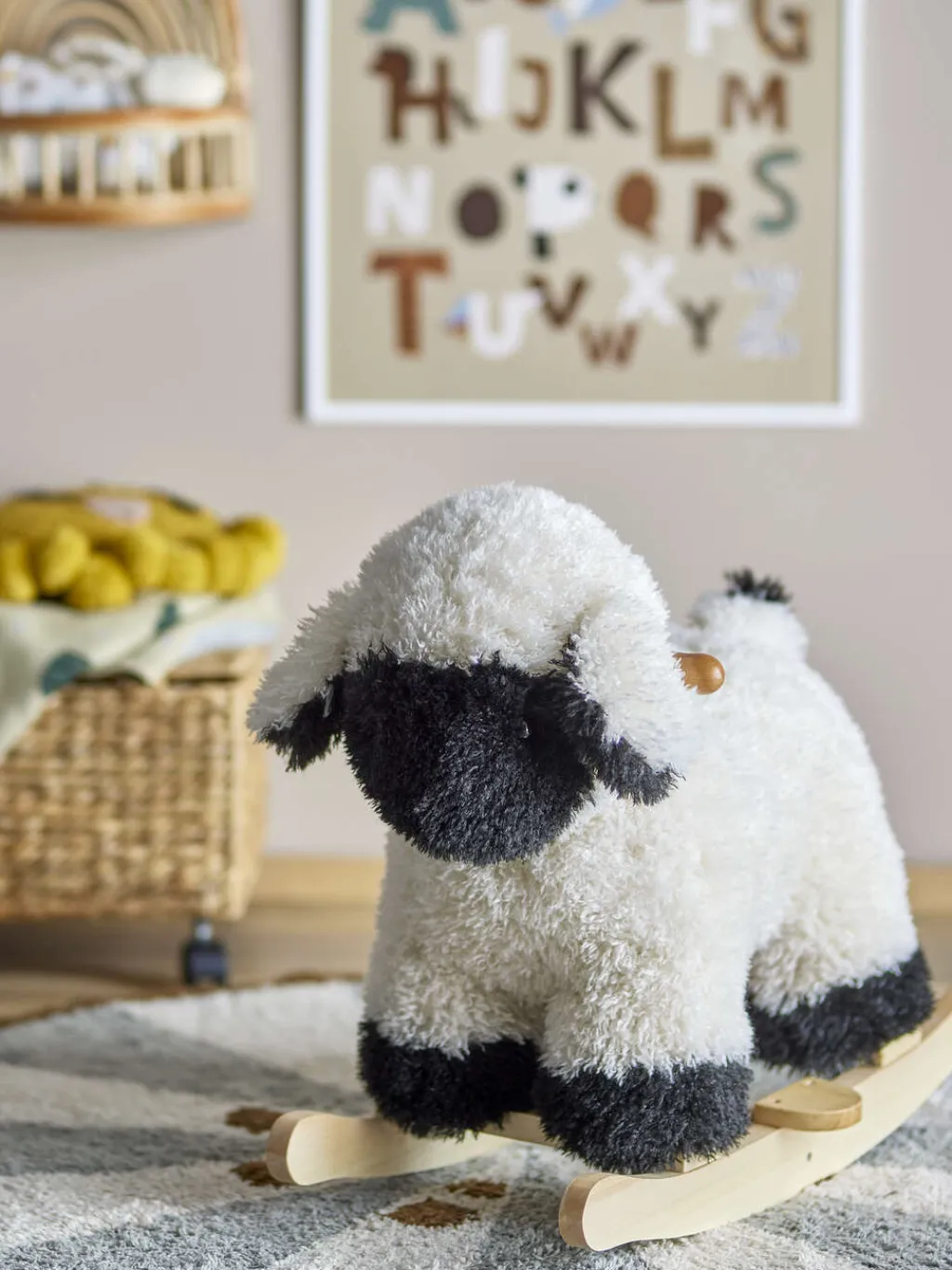 Børn Bloomingville mini Gyngeheste Og -Dyr > Dolly Gyngehest 65 cm, Hvid