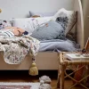 Clearance Filipa Plaid 130x160 cm, Gul Børn Plaider Til Børneværelset|Plaider Til Børneværelset