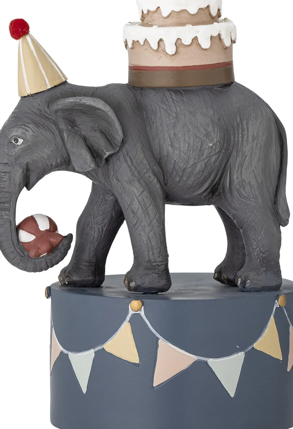 Børn Bloomingville mini Fødselsdagsdekoration|Børneværelse > Flor Lysestage H18 cm, Elefant