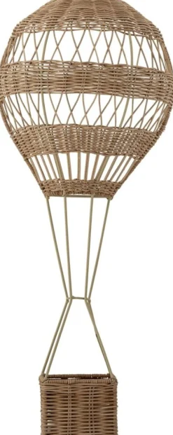 Huggi Vægkurv 23x62 cm, Rattan Børn Opbevaring Til Børneværelset|Børneværelse