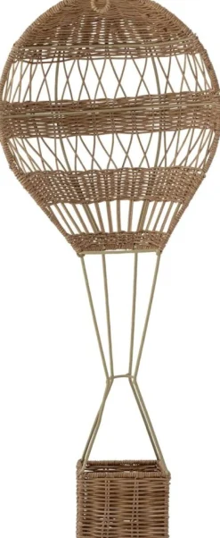 Huggi Vægkurv 23x62 cm, Rattan Børn Opbevaring Til Børneværelset|Børneværelse