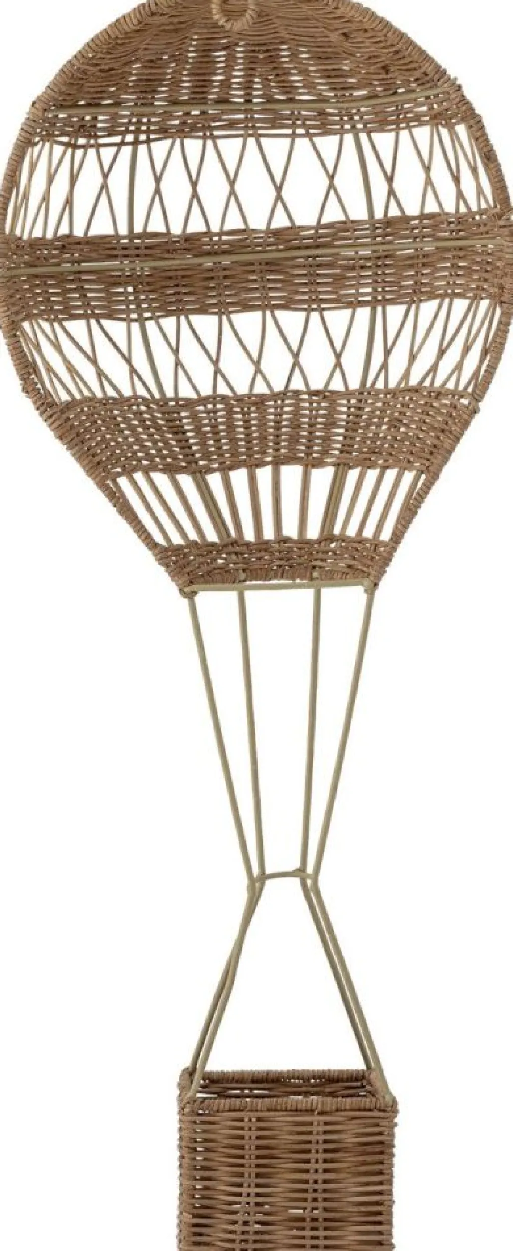 Huggi Vægkurv 23x62 cm, Rattan Børn Opbevaring Til Børneværelset|Børneværelse
