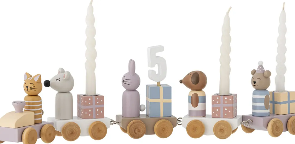 Best Junaid Fødselsdagstog 38 cm, Børn Fødselsdagstog Og Tilbehør