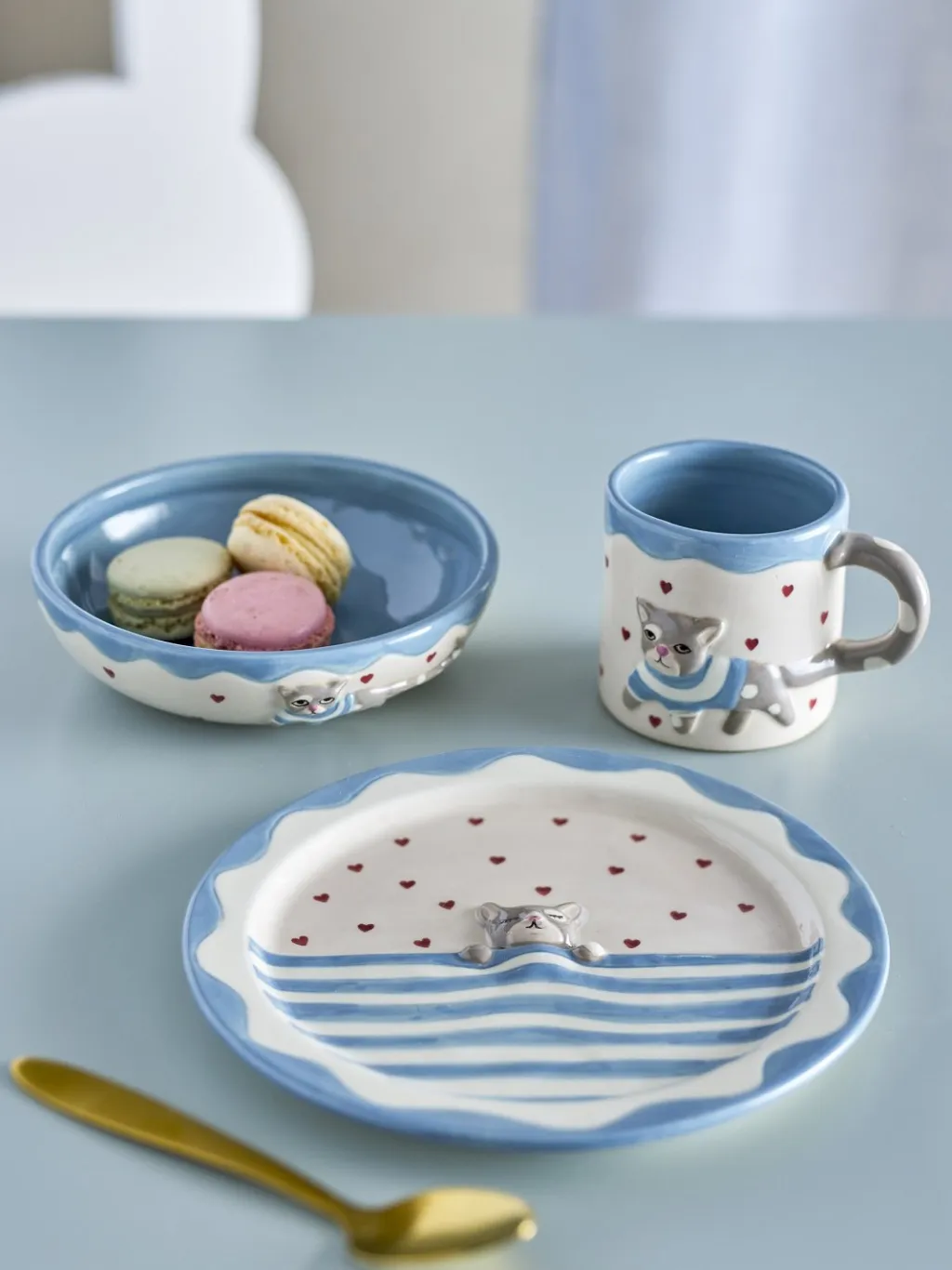 Børn Bloomingville mini Børnespisesæt > Mille Stelsæt 3 Dele, Multi