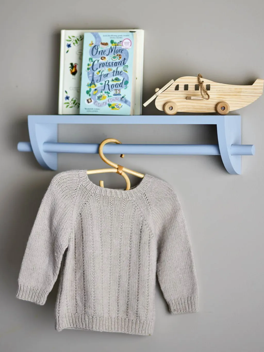 Børn Bloomingville Møbler Til Børneværelset|Børnemøbler > Mini Mingus Hylde 60 cm, Blå