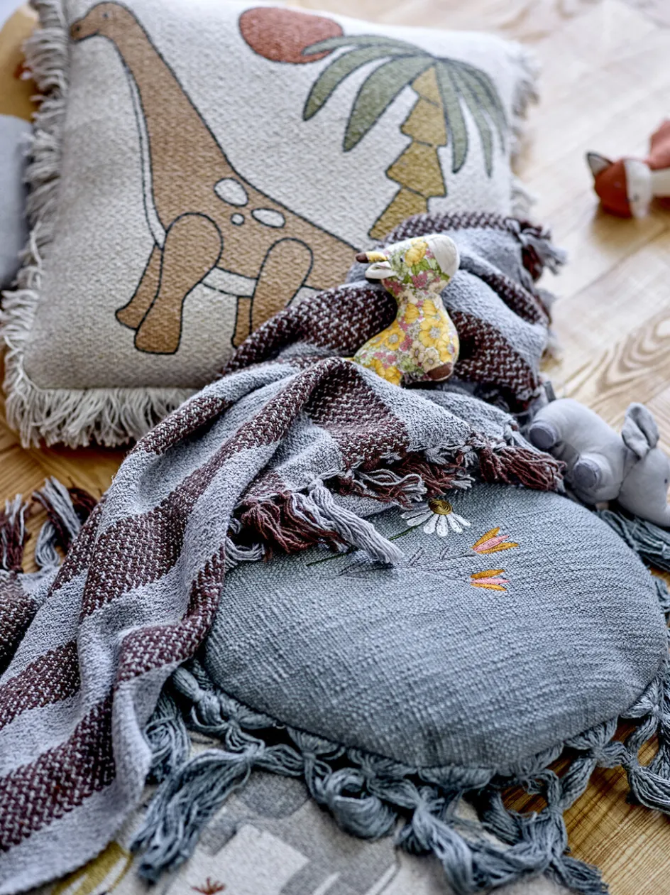Bloomingville mini Nann Plaid 80x100 cm, Brun