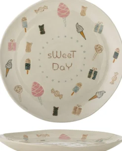 Outlet Bloomingville mini Sweets Tallerken 24 cm, Natur
