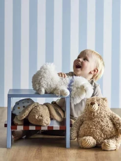 Bloomingville mini Tito Bamse 28 cm, Hvid