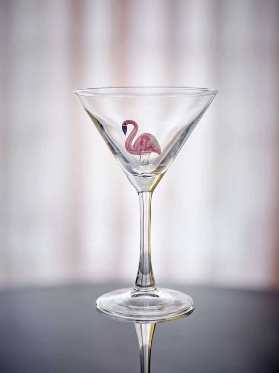 Best Bloomingville Misa Cocktailglas Flamingo 17 cl
