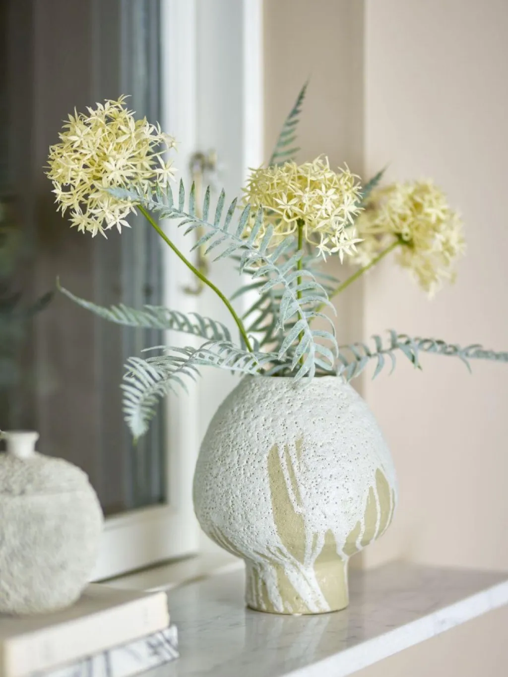 Bloomingville Stue|Vaser > Morag Vase H19 cm, Natur