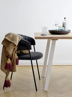 Best Bloomingville Neri Serveringsskål Ø33 cm, Sort Stentøj
