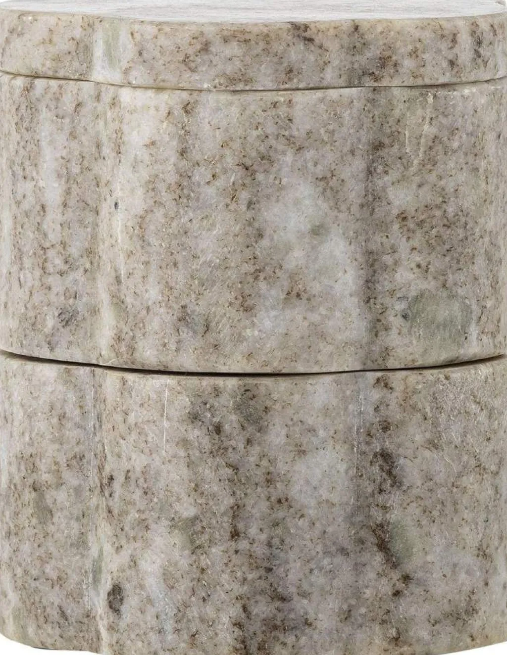 Bloomingville Salt Og Peber|Salt Og Peber > Nezli Krukke m. Låg H11,5 cm, Marmor