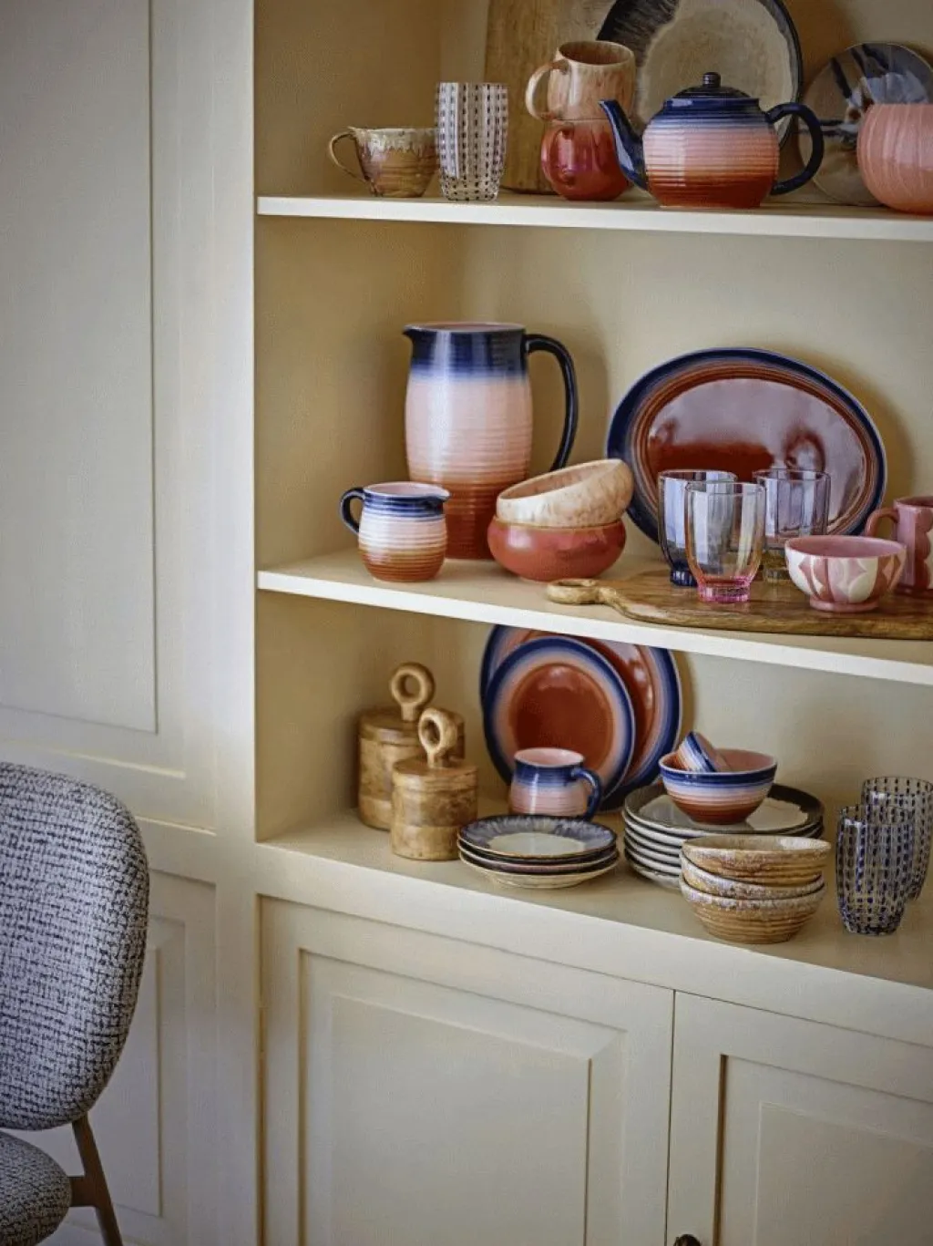 Bloomingville Småopbevaring Og Organisering > Nonnie Krukke m. Låg H, Mangotræ