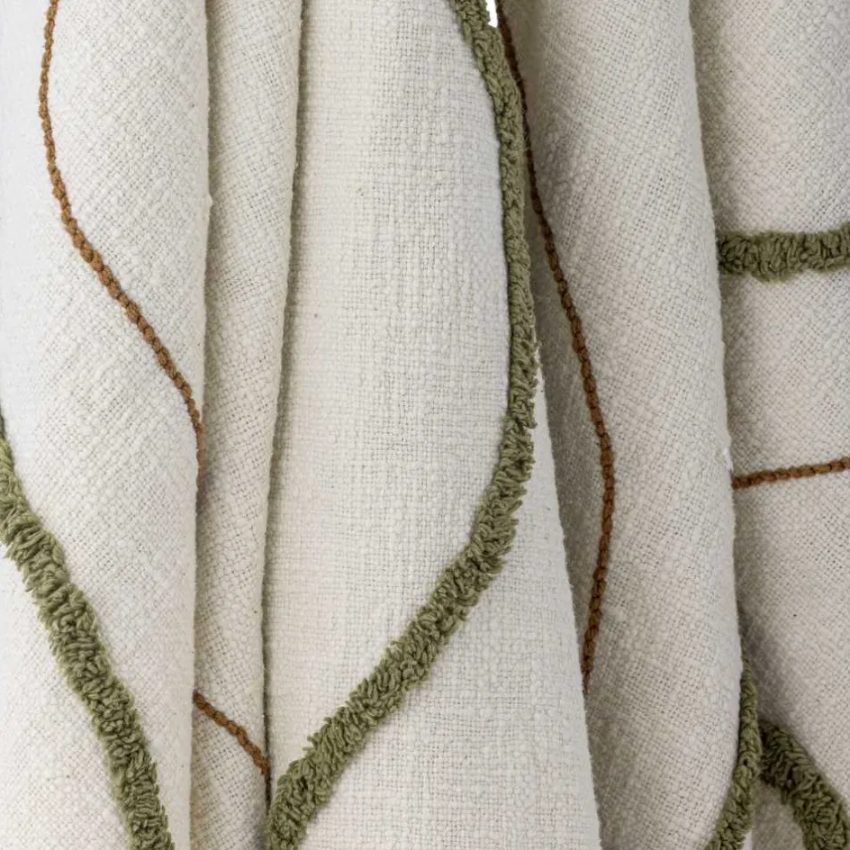 Sale Bloomingville Osasio Plaid 130x150 cm, Grøn