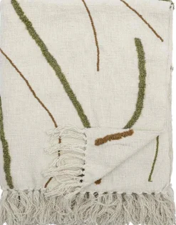 Sale Bloomingville Osasio Plaid 130x150 cm, Grøn