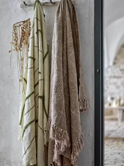 Sale Bloomingville Osasio Plaid 130x150 cm, Grøn