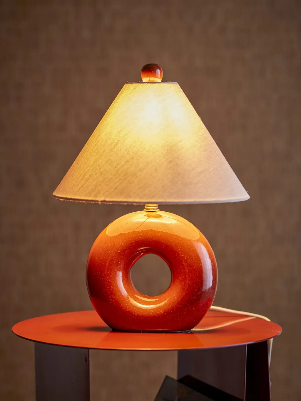 Panja Bordlampe H42 cm, Rød Bordlamper