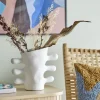 Bloomingville Stue|Vaser > Pernilla Vase H26 cm, Hvid