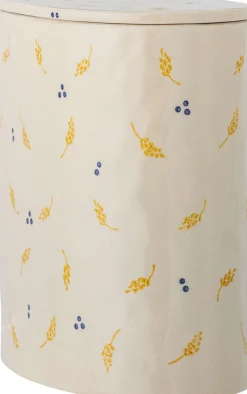 Bloomingville Opbevaring Til Køkkenet|Opbevaringskrukker Og -Glas > Pippine Krukke m. Låg H19 cm, Hvid