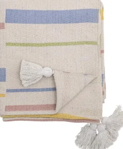 Discount Pontino Plaid 130x160 cm, Natur Uderum|Plaider Og Tæpper