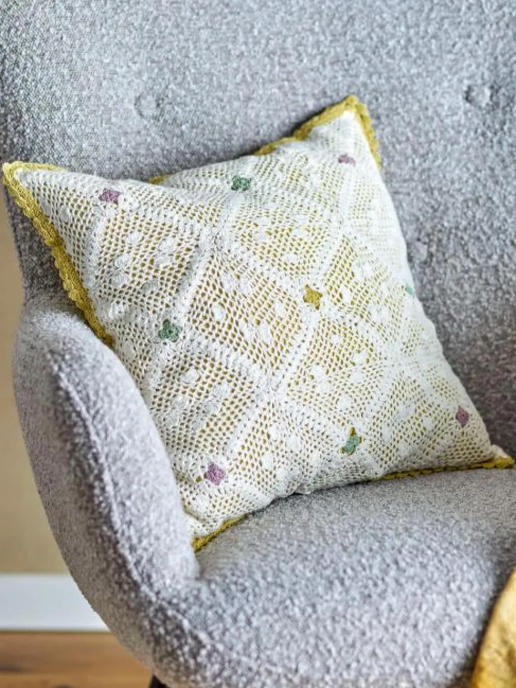 Bloomingville Soveværelse|Puder Og Betræk > Rovigo Pude 45x45 cm, Natur