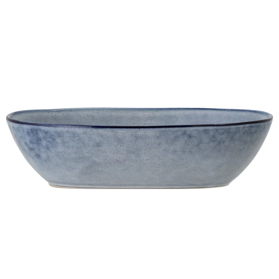 Discount Bloomingville Sandrine Serveringsskål Ø25,5 cm, Blå