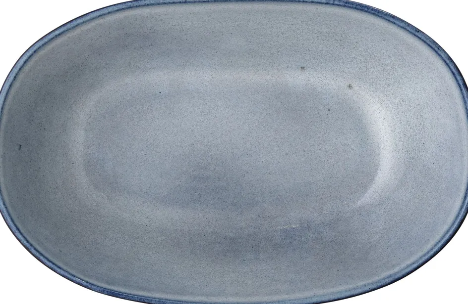 Discount Bloomingville Sandrine Serveringsskål Ø25,5 cm, Blå