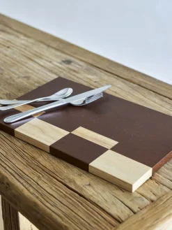 Discount Bloomingville Seldon Skærebræt 22x34 cm, Gummitræ Skærebrætter Og Serveringsbrætter