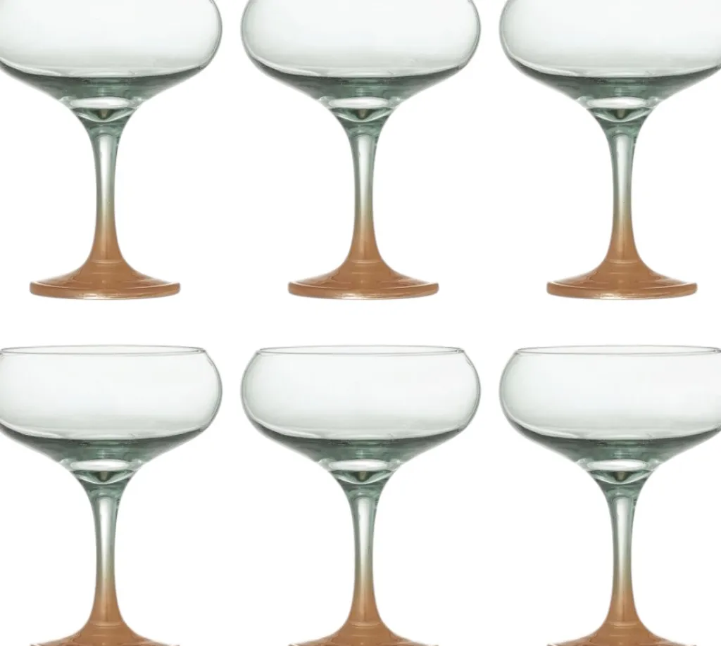 Bloomingville Cocktailglas > Signe Cocktailglas 6 stk. 27 cl, Multi