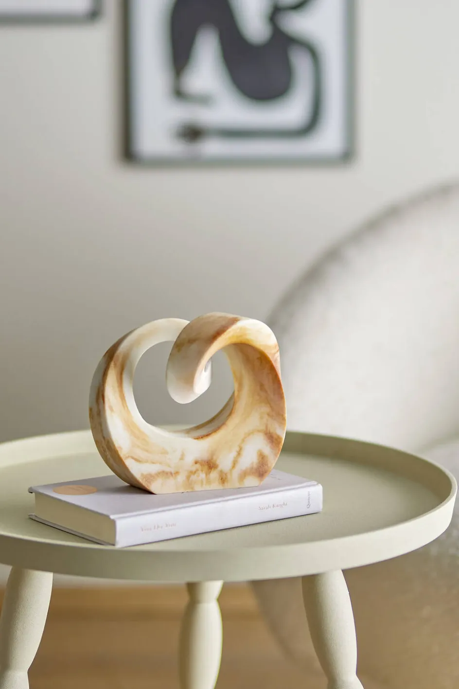 Discount Bloomingville Swirl Dekoration H16,5 cm, Brun