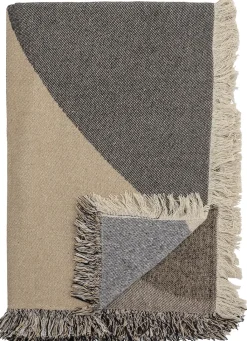 Bloomingville Uderum|Plaider Og Tæpper > Tasja Plaid 125x150 cm, Natur