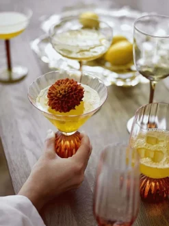 Sale Bloomingville Taurin Vinglas 43 cl, Amber