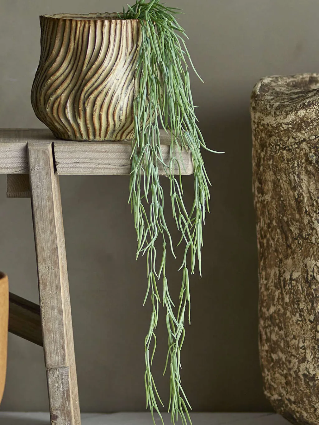 Bloomingville Stue > Tilandsia Kunstig Plante 110 cm, Grøn