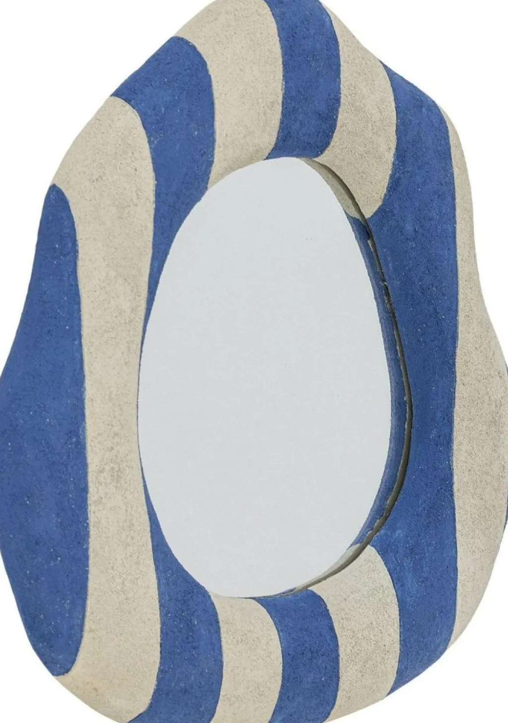 Outlet Travis Vægspejl 38,5x39,5 cm, Blå Entre|Spejle