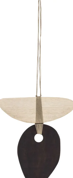 Clearance Bloomingville Yoki Vægdekoration H33 cm, Brun