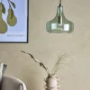 Bloomingville Lamper Til Kontoret|Lamper Til Køkkenet > Yuser Pendel Ø25,5 cm, Grøn