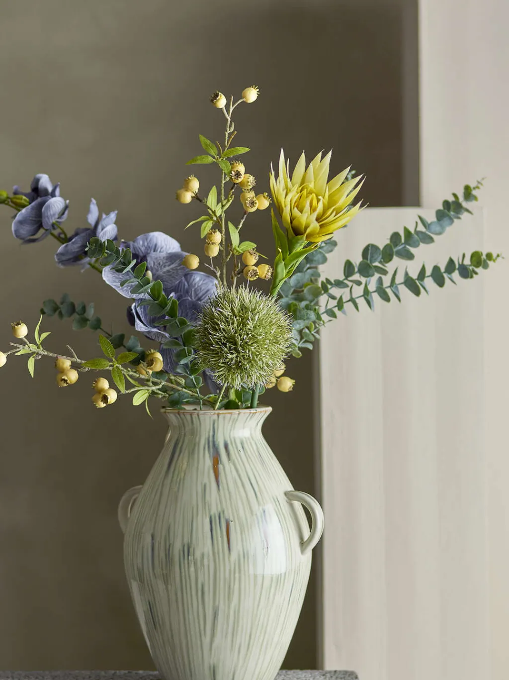 New Allium Kunstig Stilk 63,5 cm, Hvid Stue