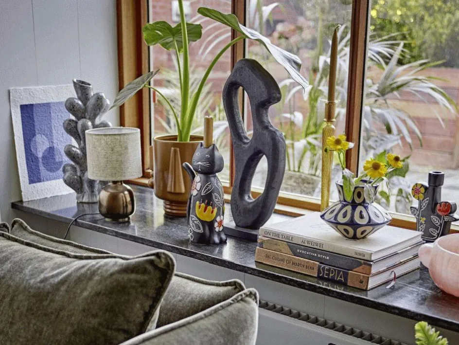Clearance Bloomingville Bashir Vase H, Blå
