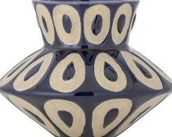 Clearance Bloomingville Bashir Vase H, Blå