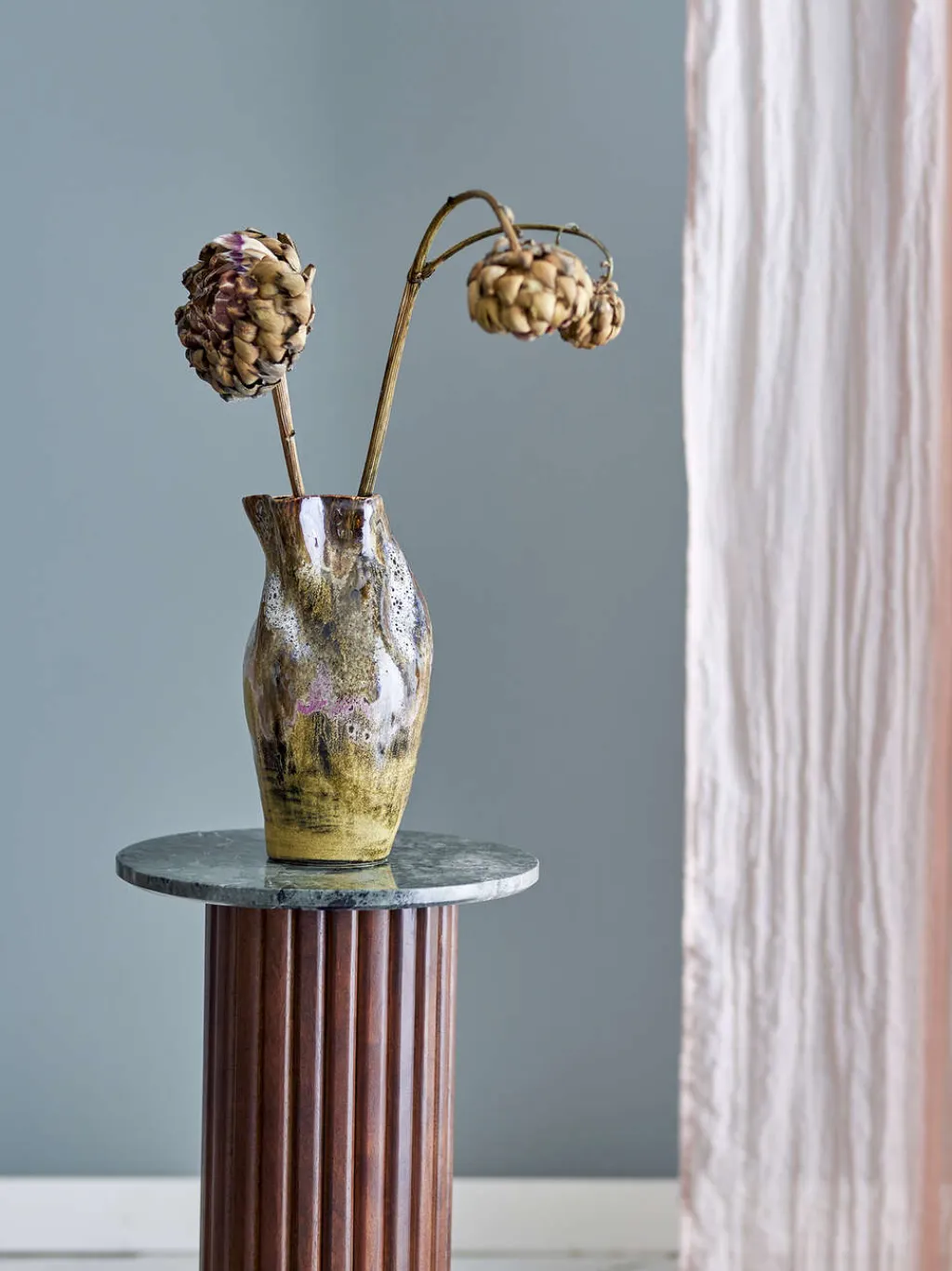 New Benoit Vase H26 cm, Brun Stue|Vaser
