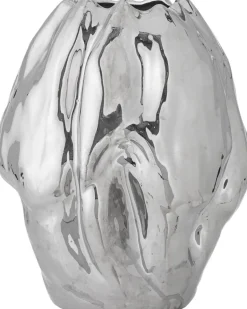 Outlet Bloomingville Bobby Vase H29 cm, Sølv