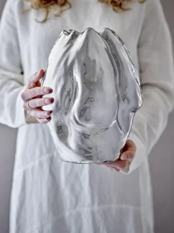 Outlet Bloomingville Bobby Vase H29 cm, Sølv