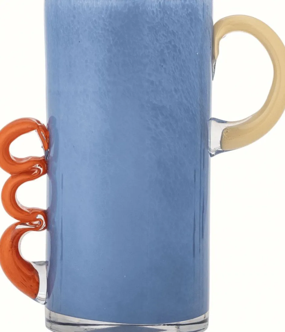 Discount Bloomingville Carlie Vase H25 cm, Blå