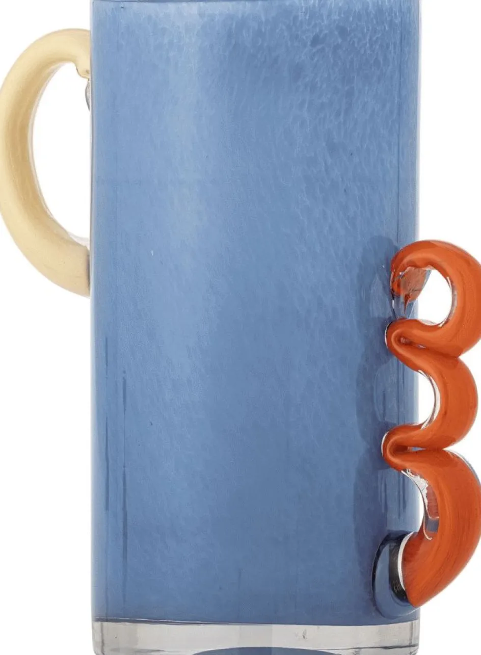 Discount Bloomingville Carlie Vase H25 cm, Blå