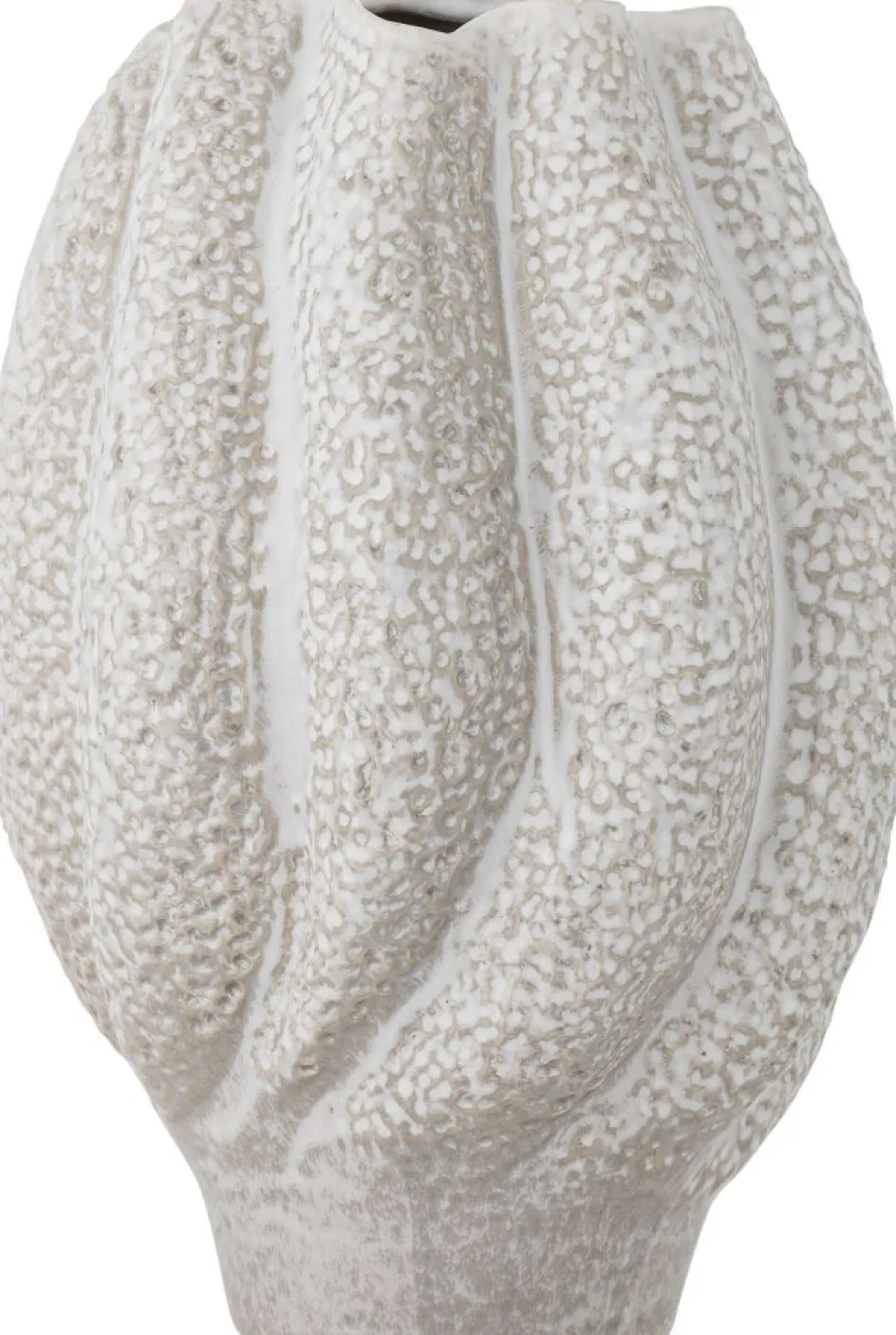Best Bloomingville Cove Vase H28 cm, Hvid