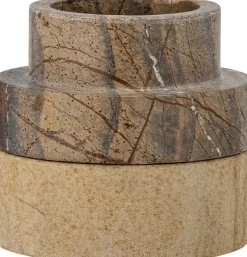Outlet Dalin Fyrfads- og Lysestage H5,5 cm, Brun Lysestager|Fyrfadsstager